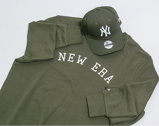 Mikina New Era Branded Arch Crew New Olive