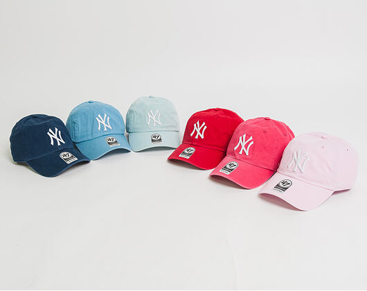 Kšiltovka 47 Brand New York Yankees Clean Up Berry Strapback