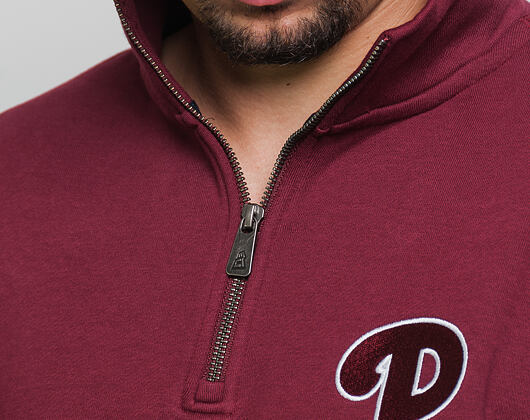 Mikina New Era Postgradual Pack Turtle Neck Philadelphia Phillies Burgundy