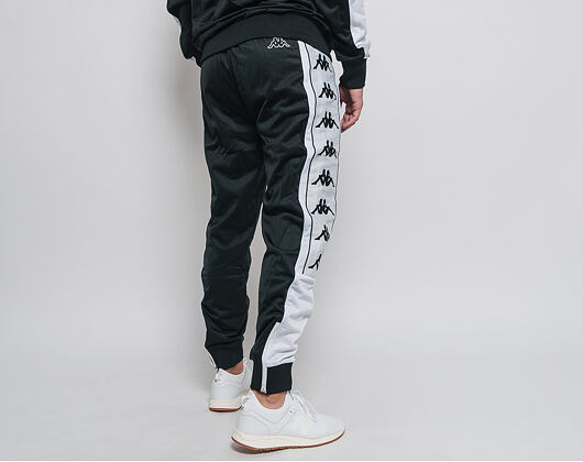 Tepláky Kappa Banda 10 Alen Black/White