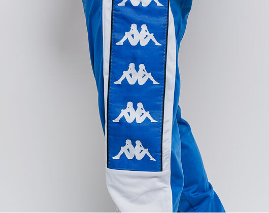 Tepláky Kappa Banda 10 Alen Blue Royal/White