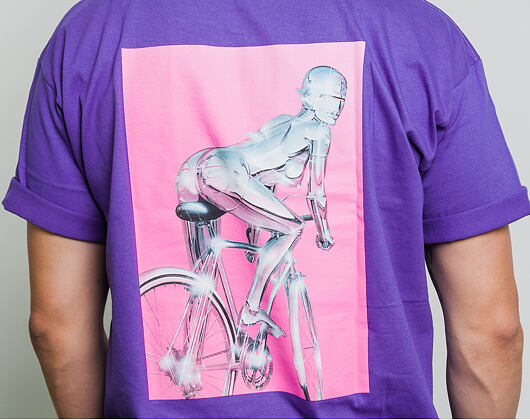 Triko HUF X Sorayama Ride Purple