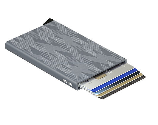 Pouzdro Na Karty Secrid Card Protector Laser Zigzag Titanium