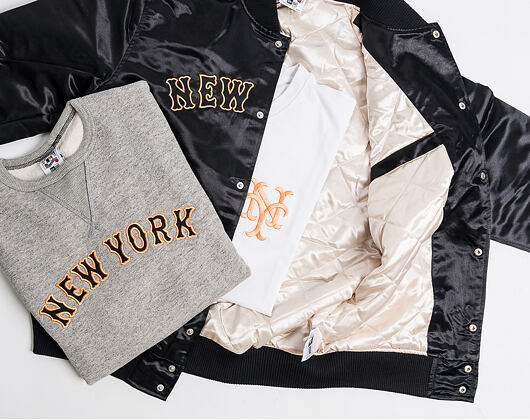 Bunda New Era NY Relocation Varsity Jacket New York Giants Black
