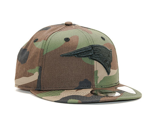 Kšiltovka New Era 9FIFTY Camo New England Patriots Woodland/Black Snapback