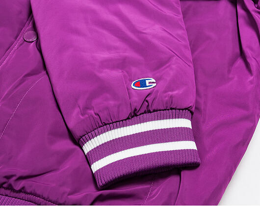 Bunda Champion Bomber Jacket Purple/White