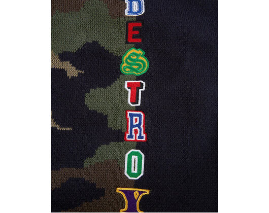 Kukla Sprayground Split Destroy Ski Mask Black/Camo