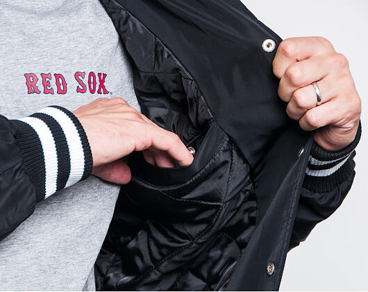Bunda New Era Chicago Bulls NBA Team Apparel Bomber Black
