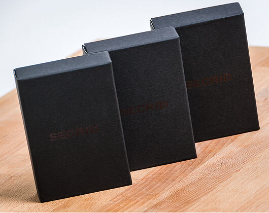 Peněženka Secrid Miniwallet Cubic Black