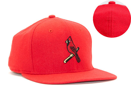 Kšiltovka New Era 9FIFTY St. Louis Cardinals Original Fit Cooperstown Scarlet Strapback