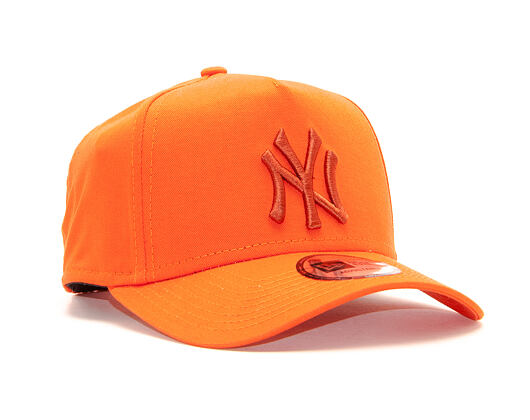 Kšiltovka New Era 9FORTY A-Frame New York Yankees League Essential Orange Snapback