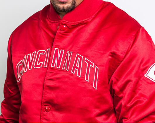 Bunda New Era Cincinnati Reds 1990 Ws Winners Varsity Jacket Scarlet