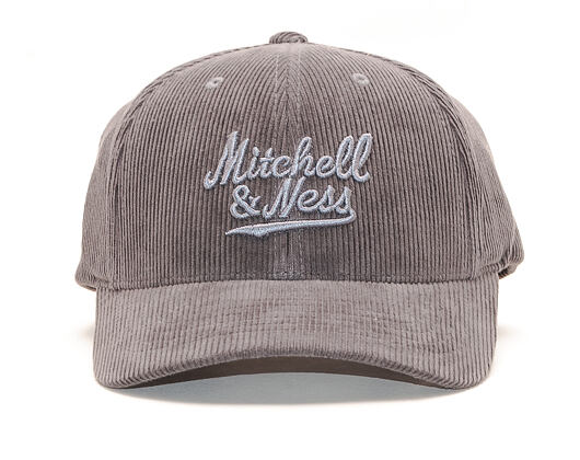 Kšiltovka Mitchell & Ness Cord Bedrock Grey Snapback
