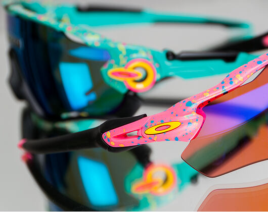 Sluneční Brýle Oakley Radar EV Path Splatter Neon Pink/Prizm Trail OO9208-0138