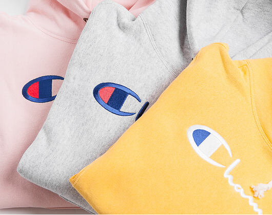 Dámská Mikina Champion Hooded Sweatshirt Light Yellow