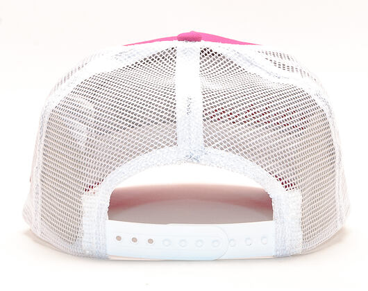Dámská Kšiltovka New Era 9FORTY A-Frame New York Yankees Essential Pink/White Snapback