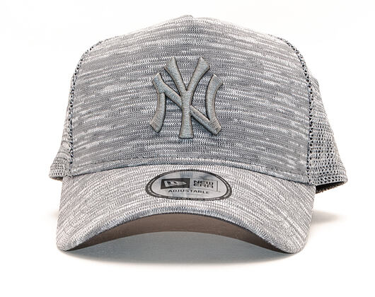 Kšiltovka New Era 9FORTY A-Frame New York Yankees Engineered Fit Grey Heather/Gray Snapback