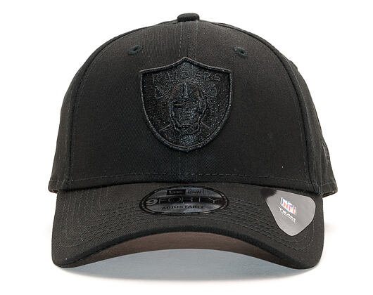 Kšiltovka New Era 9FORTY Oakland Raiders Black/Black Snapback