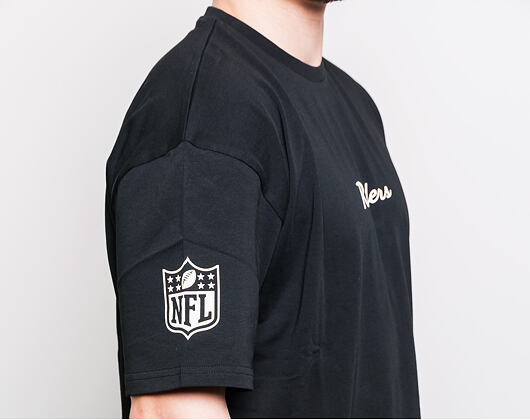 Triko New Era Oakland Raiders Oversized Super Bowl Tee Black