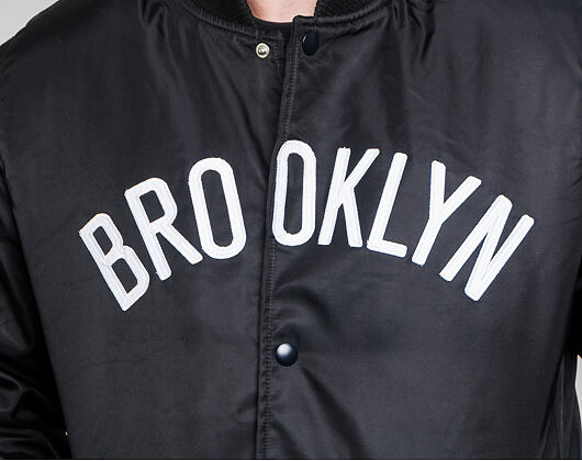 Bunda New Era Brooklyn Nets Team Wordmark Jacket Black