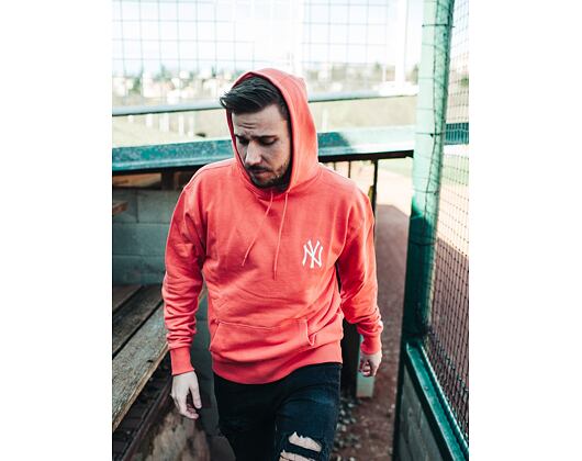 Mikina New Era New York Yankees Hoody Pastel Orange