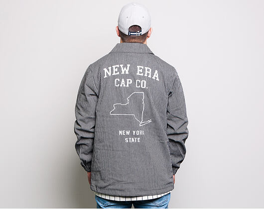 Bunda New Era Hickory Coaches Jacket Navy/White
