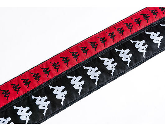 Pásek Kappa Banda Belt 3.5 Red/Black