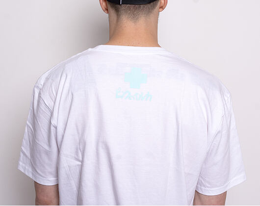 Triko Pink Dolphin Logo Sketch Tee White PS11911LSWH