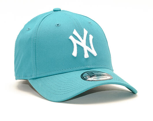 Kšiltovka New Era 9FORTY New York Yankees Essential Sky Blue/White