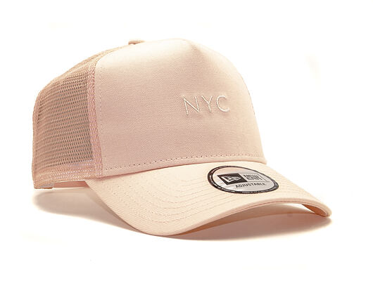 Kšiltovka New Era 9FORTY A-Frame Trucker NYC Seasonal Pink