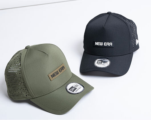 Kšiltovka New Era 9FORTY A-Frame Trucker Tech Perf New Olive