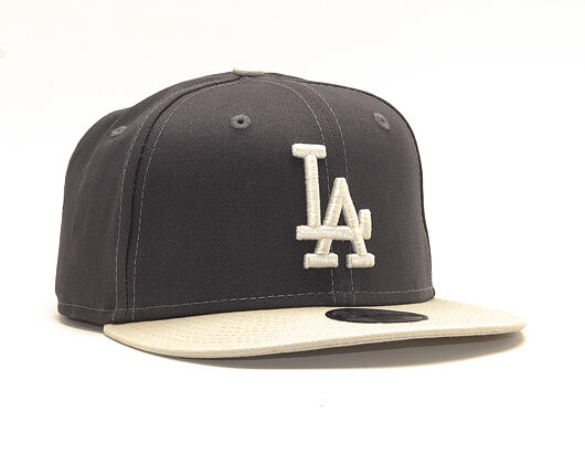 Dětská Kšiltovka New Era 9FIFTY Los Angeles Dodgers Essential Grey Heather/White Child