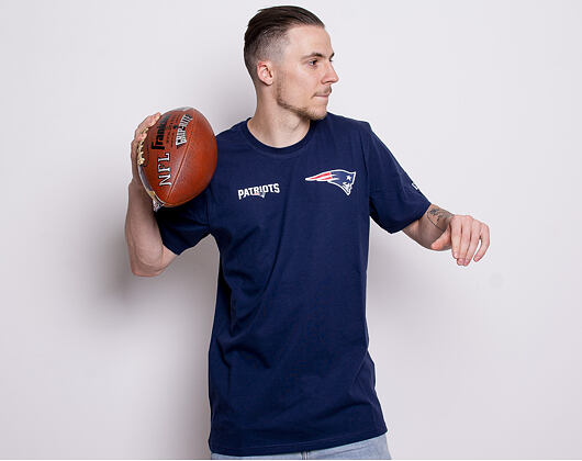 Triko New Era New England Patriots Established Number Blue