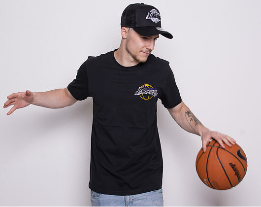 Triko New Era Los Angeles Lakers Neon Lights Black
