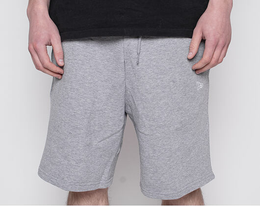 Kraťasy New Era Essential Shorts Light Gray Heather