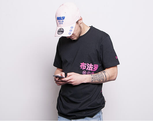 Triko New Era Graphic Wordmark East Asia Pack Black