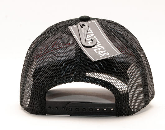 Kšiltovka STATEWEAR Fortham Trucker Cap Black Snapback