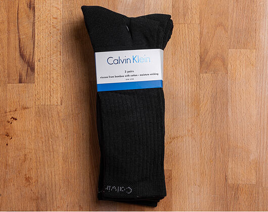 Ponožky Calvin Klein Athletic Black 3 Pack E93008-00