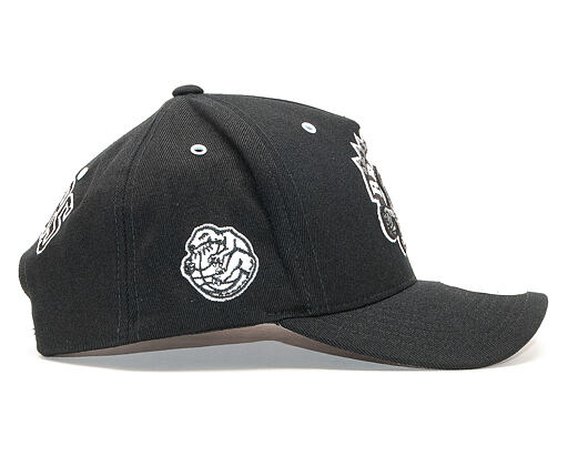 Kšiltovka Mitchell & Ness INTL441 Toronto Raptors Black/Grey/White Snapback