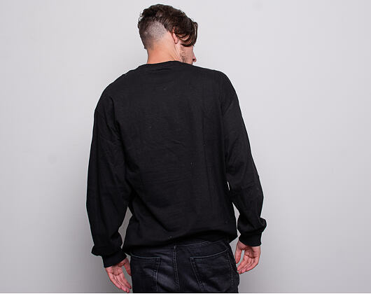 Triko S Dlouhým Rukávem HUF Phoenix Burning Black