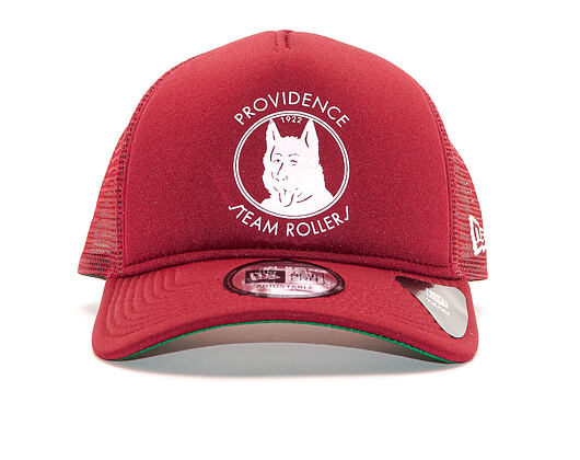 Kšiltovka New Era 9FORTY Trucker Historic Providence Steam Rollers Cardinal Snapback