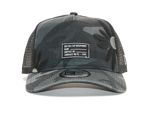 Kšiltovka New Era 9FORTY Trucker Military Flower Night Camo Snapback