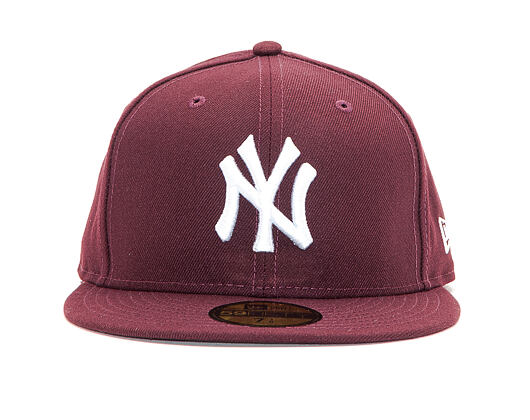 Kšiltovka New Era 59FIFTY The League Essential New York Yankees MAR / Optic White Fitted