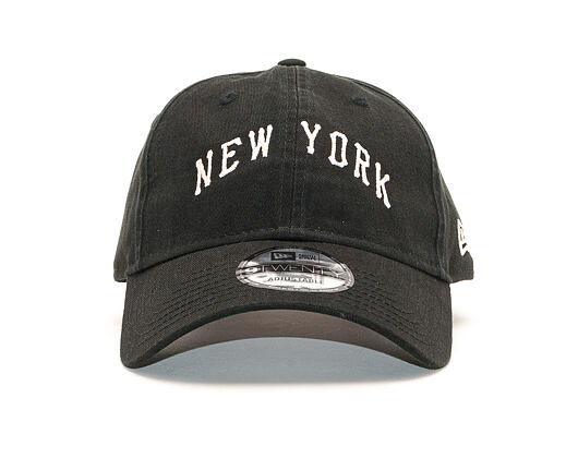 Kšiltovka New Era 9TWENTY Vintage New York Yankees Black / BSK Strapback