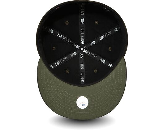 Kšiltovka New Era 59FIFTY Los Angeles Dodgers Utility New Olive/Black