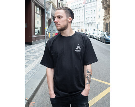 Triko HUF Ember Rose Tee Black TS00975 03