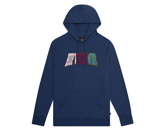Mikina HUF Suspension Arched Hoodie Insignia Blue