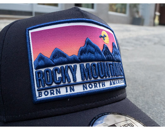 Kšiltovka New Era 9FORTY A-Frame Patch Navy
