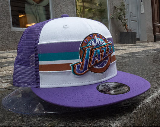 Kšiltovka New Era 9FIFTY Utah Jazz Stripe Hardwood OTC