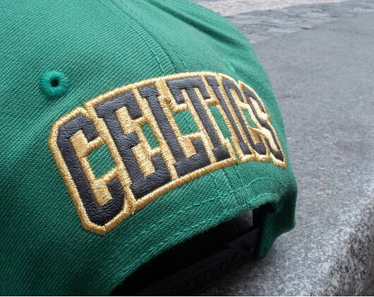 Kšiltovka Mitchell & Ness Boston Celtics Bullion Green/Gold